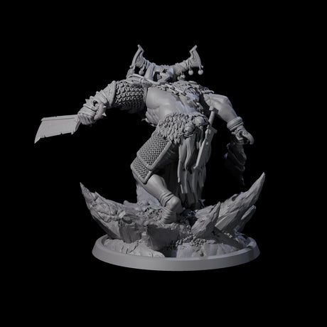 Descending Doomwalker C Miniature for Dungeons and Dragons, Pathfinder or other TTRPGs
