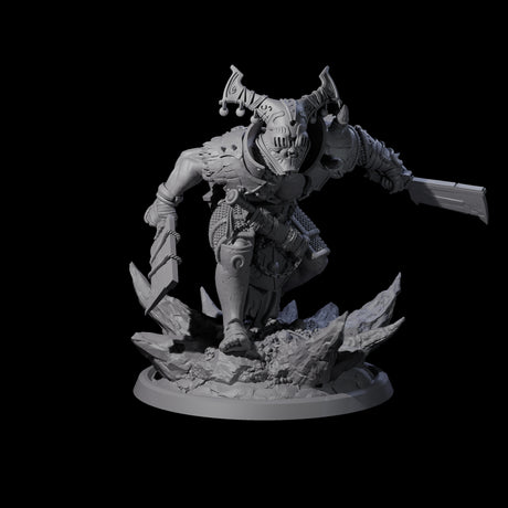 Descending Doomwalker C Miniature for Dungeons and Dragons, Pathfinder or other TTRPGs