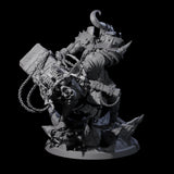 Descending Doomwalker D Miniature for Dungeons and Dragons, Pathfinder or other TTRPGs