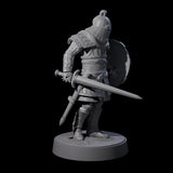 Desert Mercenary A Miniature for Dungeons and Dragons, Pathfinder or other TTRPGs