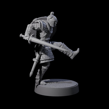 Desert Mercenary B Miniature for Dungeons and Dragons, Pathfinder or other TTRPGs