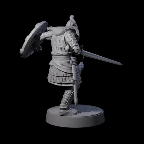 Desert Mercenary B Miniature for Dungeons and Dragons, Pathfinder or other TTRPGs