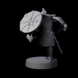 Desert Mercenary B Miniature for Dungeons and Dragons, Pathfinder or other TTRPGs