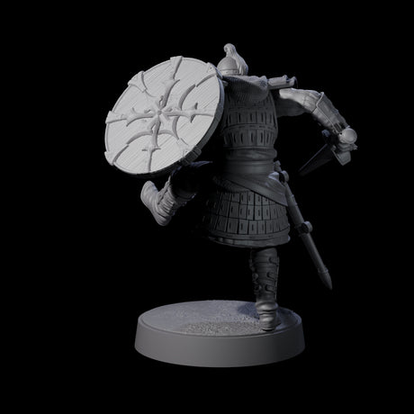 Desert Mercenary B Miniature for Dungeons and Dragons, Pathfinder or other TTRPGs