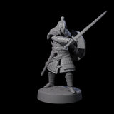 Desert Mercenary C Miniature for Dungeons and Dragons, Pathfinder or other TTRPGs