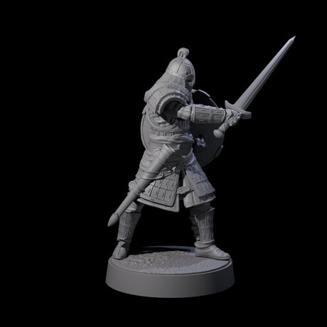 Desert Mercenary C Miniature for Dungeons and Dragons, Pathfinder or other TTRPGs