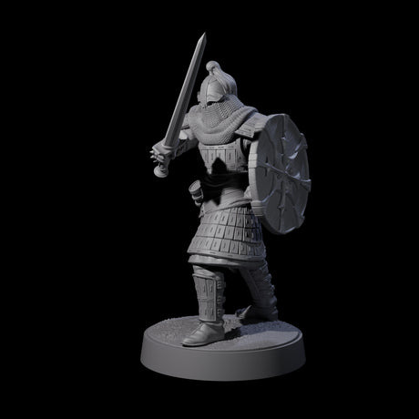 Desert Mercenary C Miniature for Dungeons and Dragons, Pathfinder or other TTRPGs