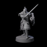 Desert Mercenary C Miniature for Dungeons and Dragons, Pathfinder or other TTRPGs