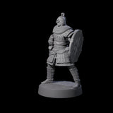 Desert Mercenary E Miniature for Dungeons and Dragons, Pathfinder or other TTRPGs
