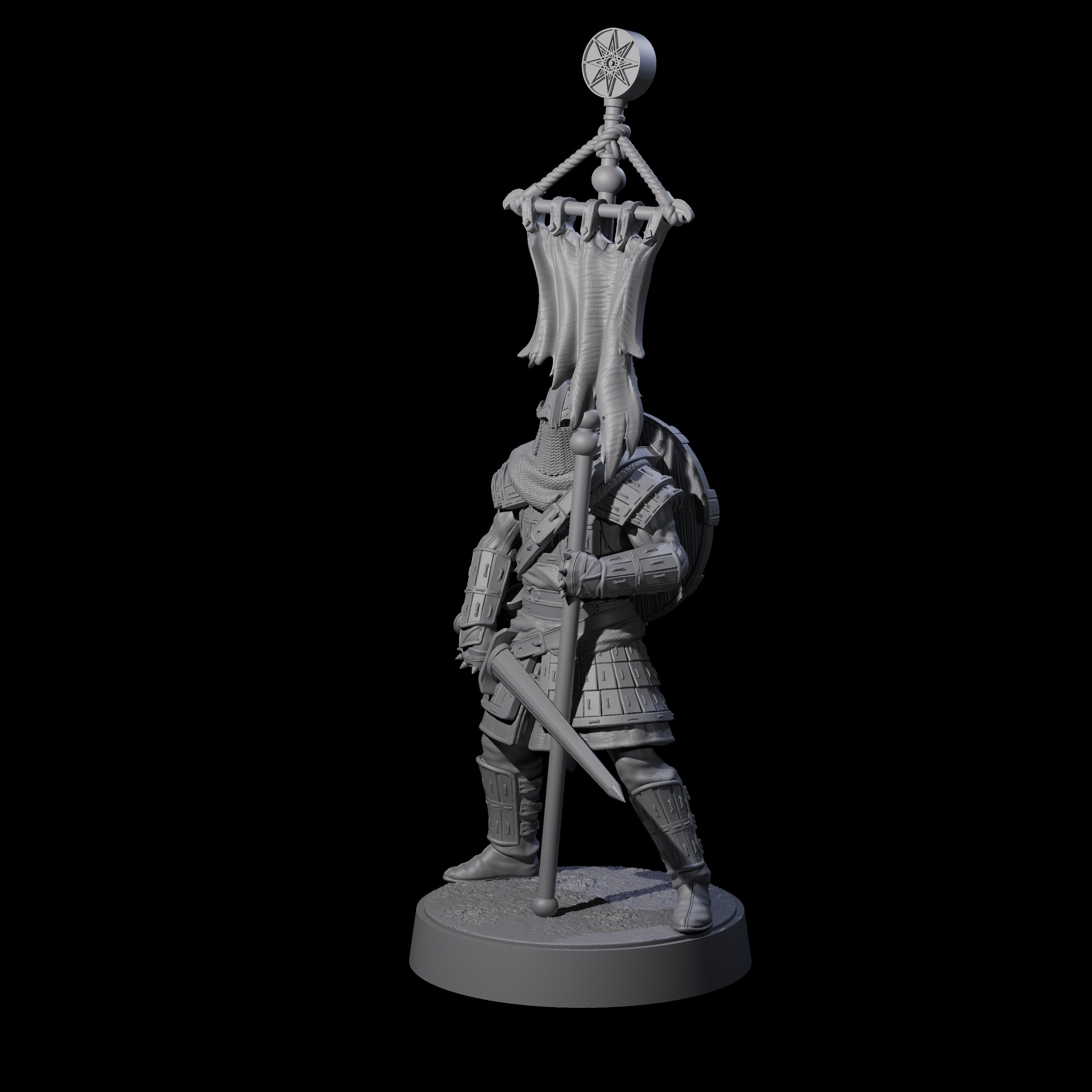 Desert Mercenary G Miniature for Dungeons and Dragons, Pathfinder or other TTRPGs