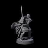 Desert Mercenary H Miniature for Dungeons and Dragons, Pathfinder or other TTRPGs