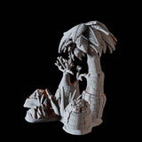 Desert Trees Miniature for Dungeons and Dragons, Pathfinder or other TTRPGs
