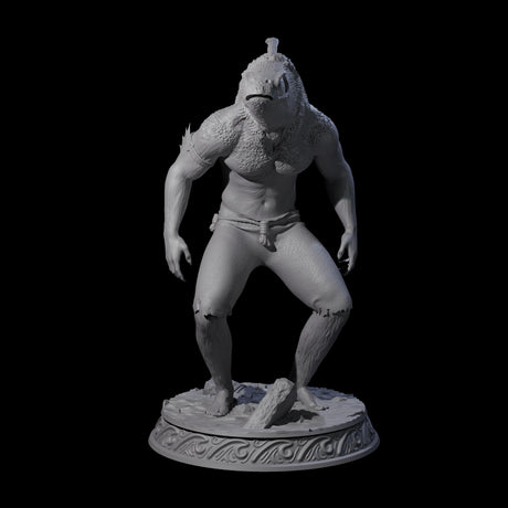 Despairing Deep One A Miniature for Dungeons and Dragons, Pathfinder or other TTRPGs
