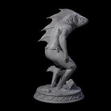 Despairing Deep One A Miniature for Dungeons and Dragons, Pathfinder or other TTRPGs