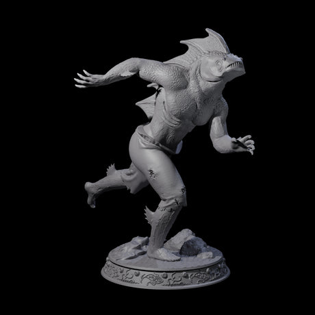 Despairing Deep One B Miniature for Dungeons and Dragons, Pathfinder or other TTRPGs