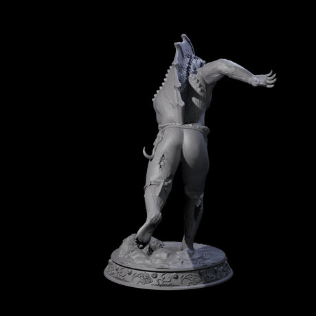 Despairing Deep One B Miniature for Dungeons and Dragons, Pathfinder or other TTRPGs