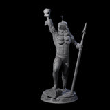 Despairing Deep One C Miniature for Dungeons and Dragons, Pathfinder or other TTRPGs