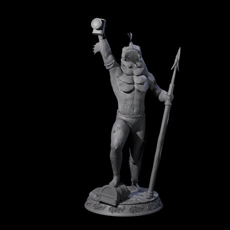 Despairing Deep One C Miniature for Dungeons and Dragons, Pathfinder or other TTRPGs