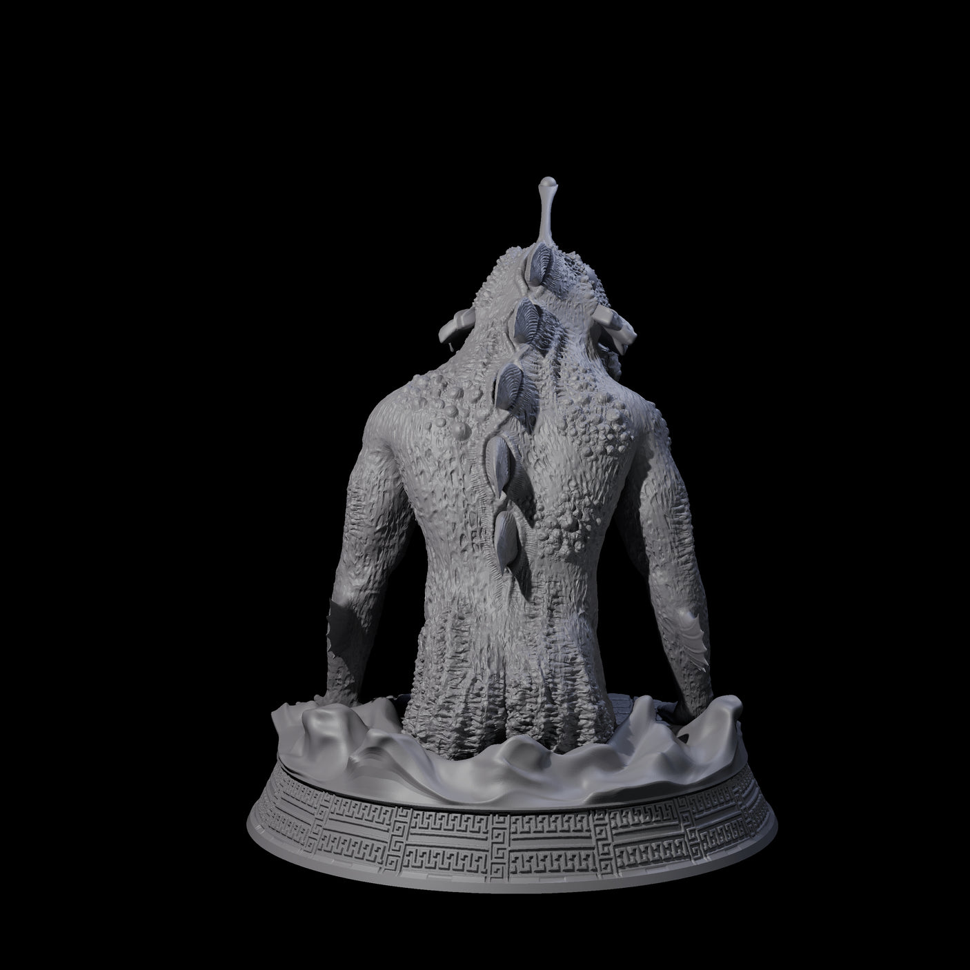 Despairing Deep One E Miniature for Dungeons and Dragons, Pathfinder or other TTRPGs