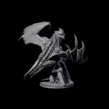 Destroying Chromatic Dragon Miniature for Dungeons and Dragons, Pathfinder or other TTRPGs