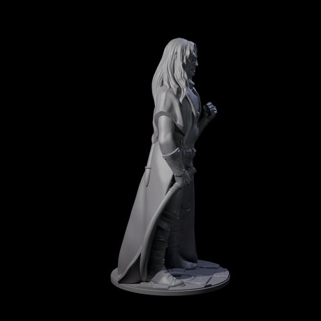 Determined Human Vampire Hunter Miniature for Dungeons and Dragons, Pathfinder or other TTRPGs