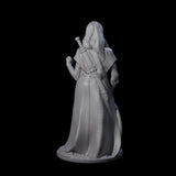 Determined Human Vampire Hunter Miniature for Dungeons and Dragons, Pathfinder or other TTRPGs