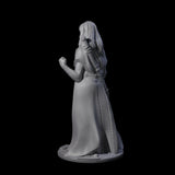 Determined Human Vampire Hunter Miniature for Dungeons and Dragons, Pathfinder or other TTRPGs