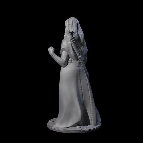 Determined Human Vampire Hunter Miniature for Dungeons and Dragons, Pathfinder or other TTRPGs