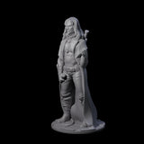 Determined Human Vampire Hunter Miniature for Dungeons and Dragons, Pathfinder or other TTRPGs