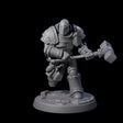 Determined Paladin Warrior D Miniature for Dungeons and Dragons, Pathfinder or other TTRPGs