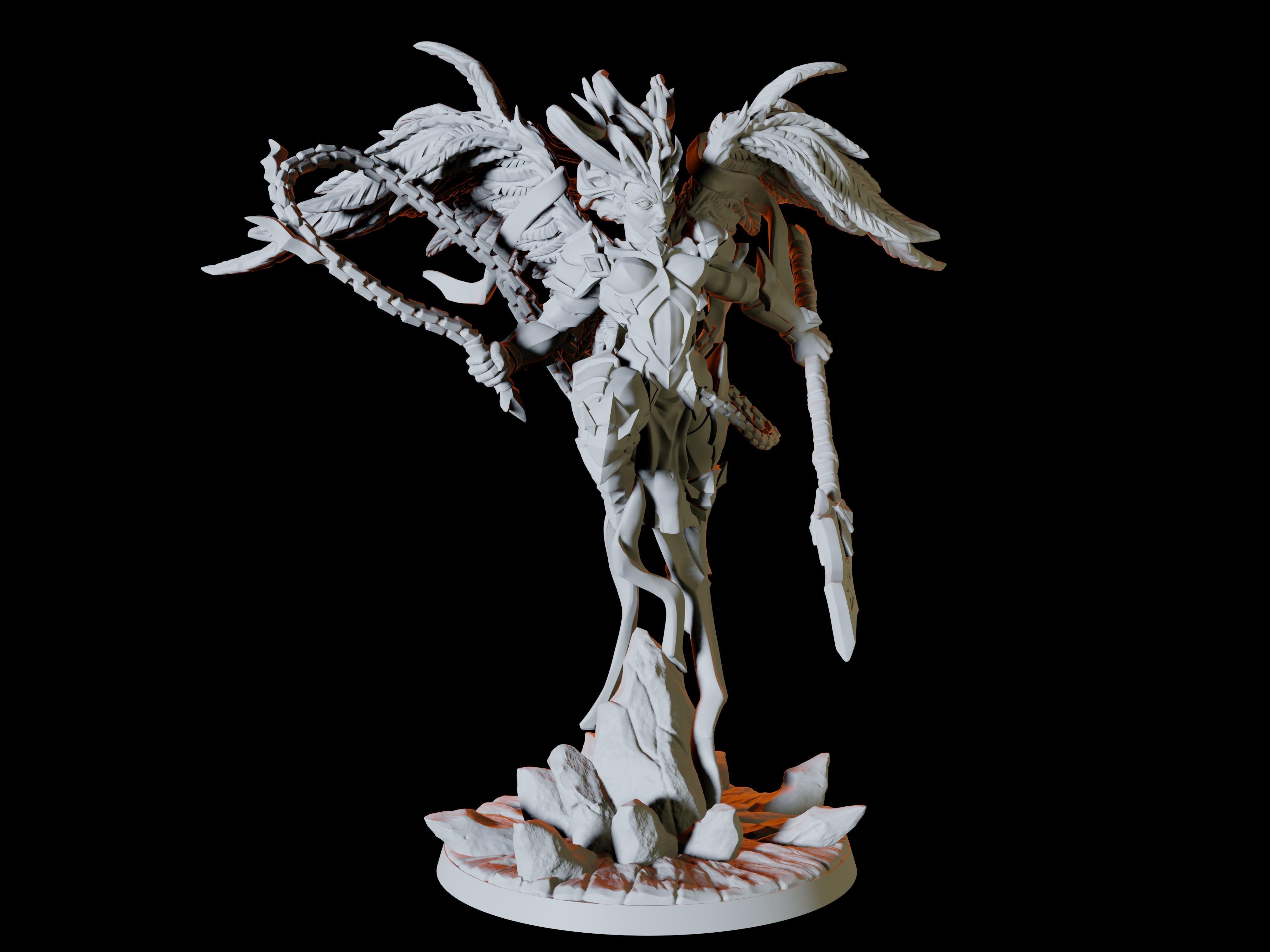 Deva, Planetar or Solar Miniature for Dungeons and Dragons - Myth Forged