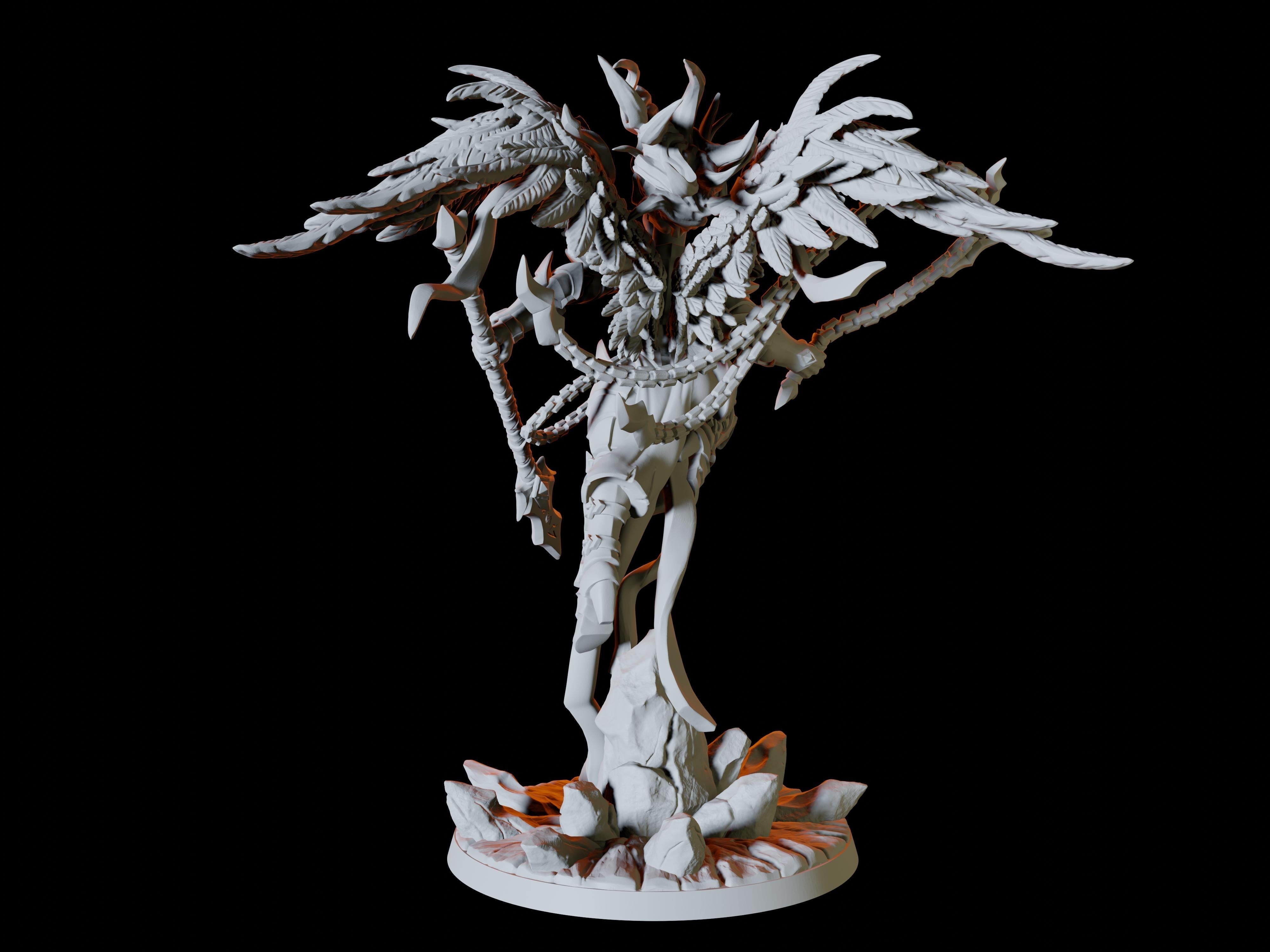 Deva, Planetar or Solar Miniature for Dungeons and Dragons - Myth Forged