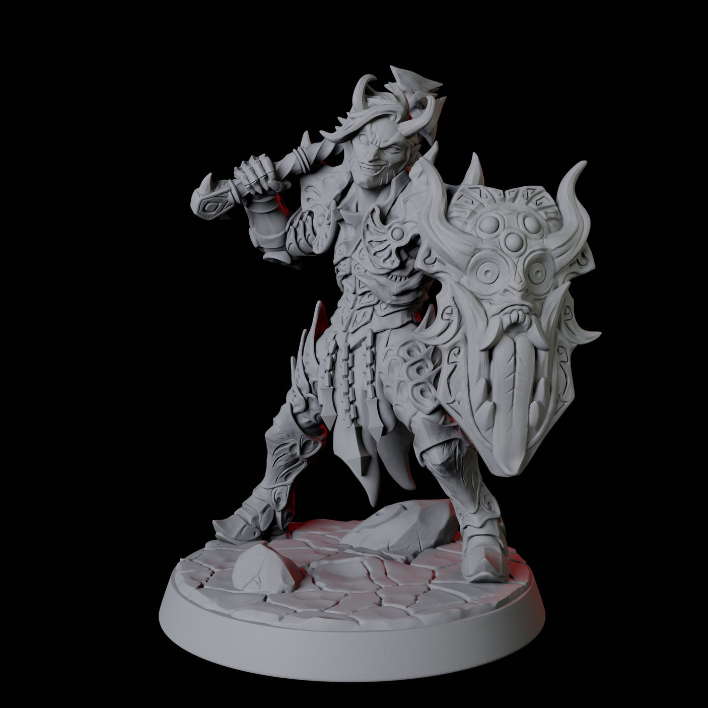 Devil Soldier A Miniature for Dungeons and Dragons, Pathfinder or other TTRPGs
