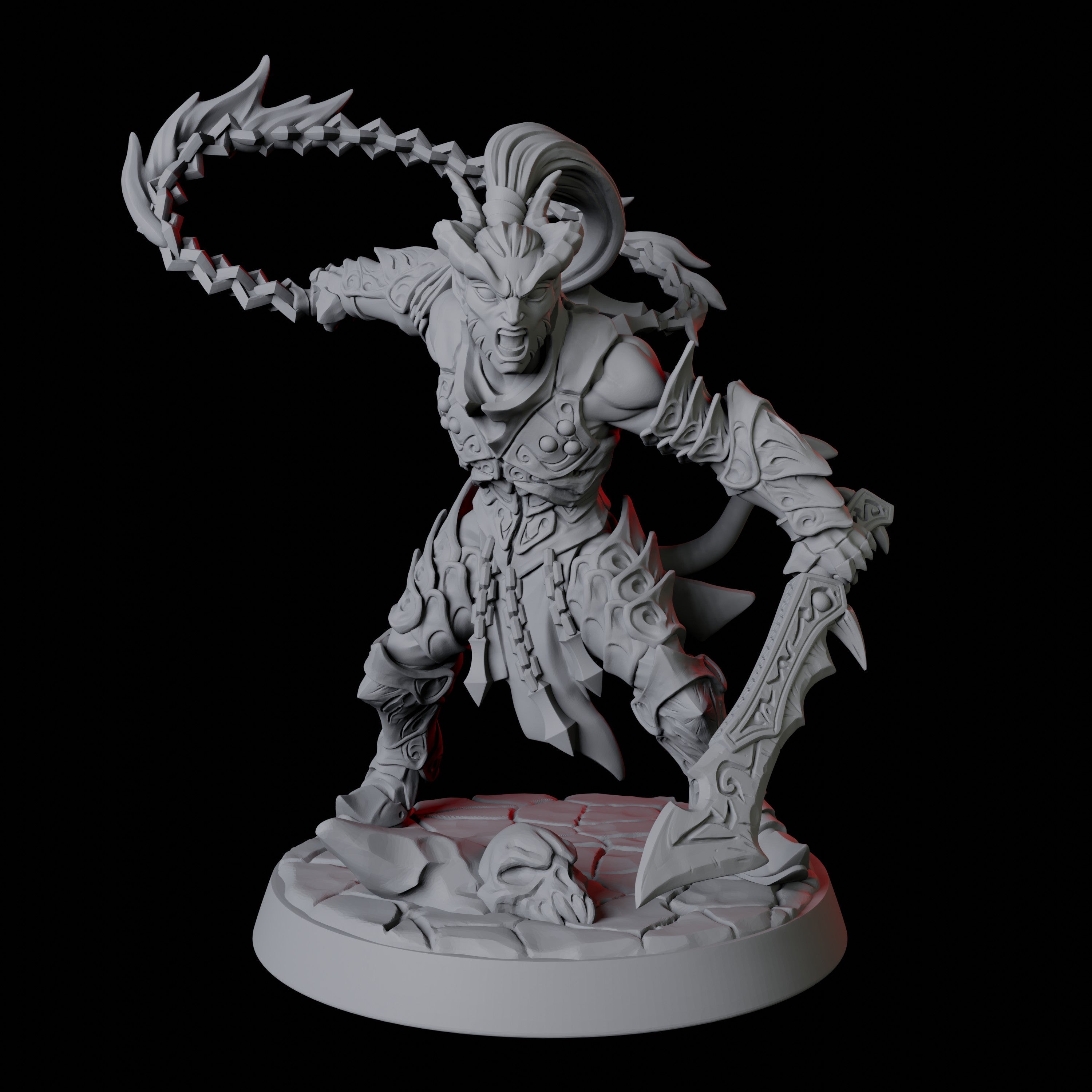 Devil Soldier B Miniature for Dungeons and Dragons