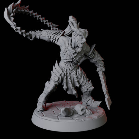 Devil Soldier B Miniature for Dungeons and Dragons, Pathfinder or other TTRPGs