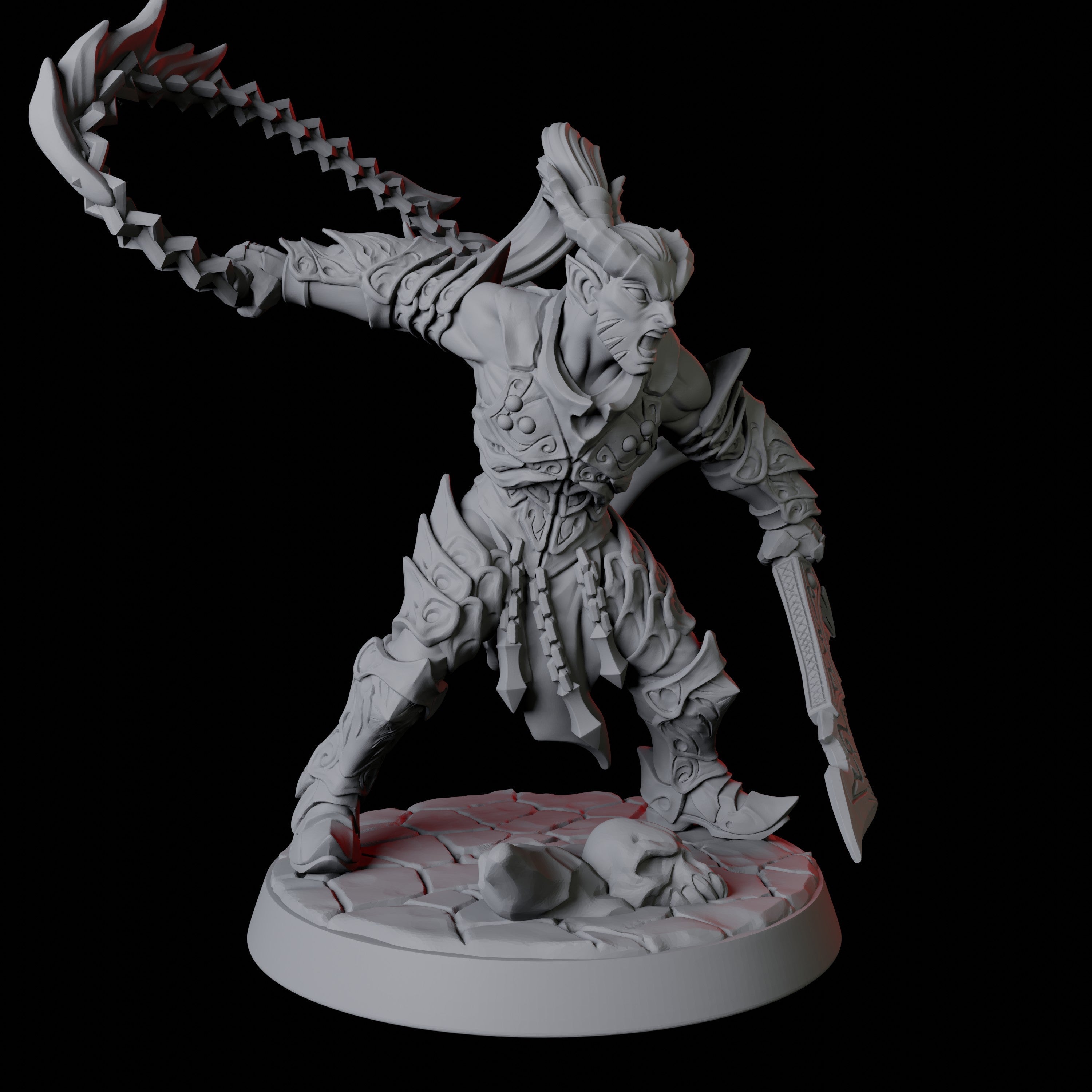 Devil Soldier B Miniature for Dungeons and Dragons