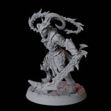 Devil Soldier B Miniature for Dungeons and Dragons, Pathfinder or other TTRPGs