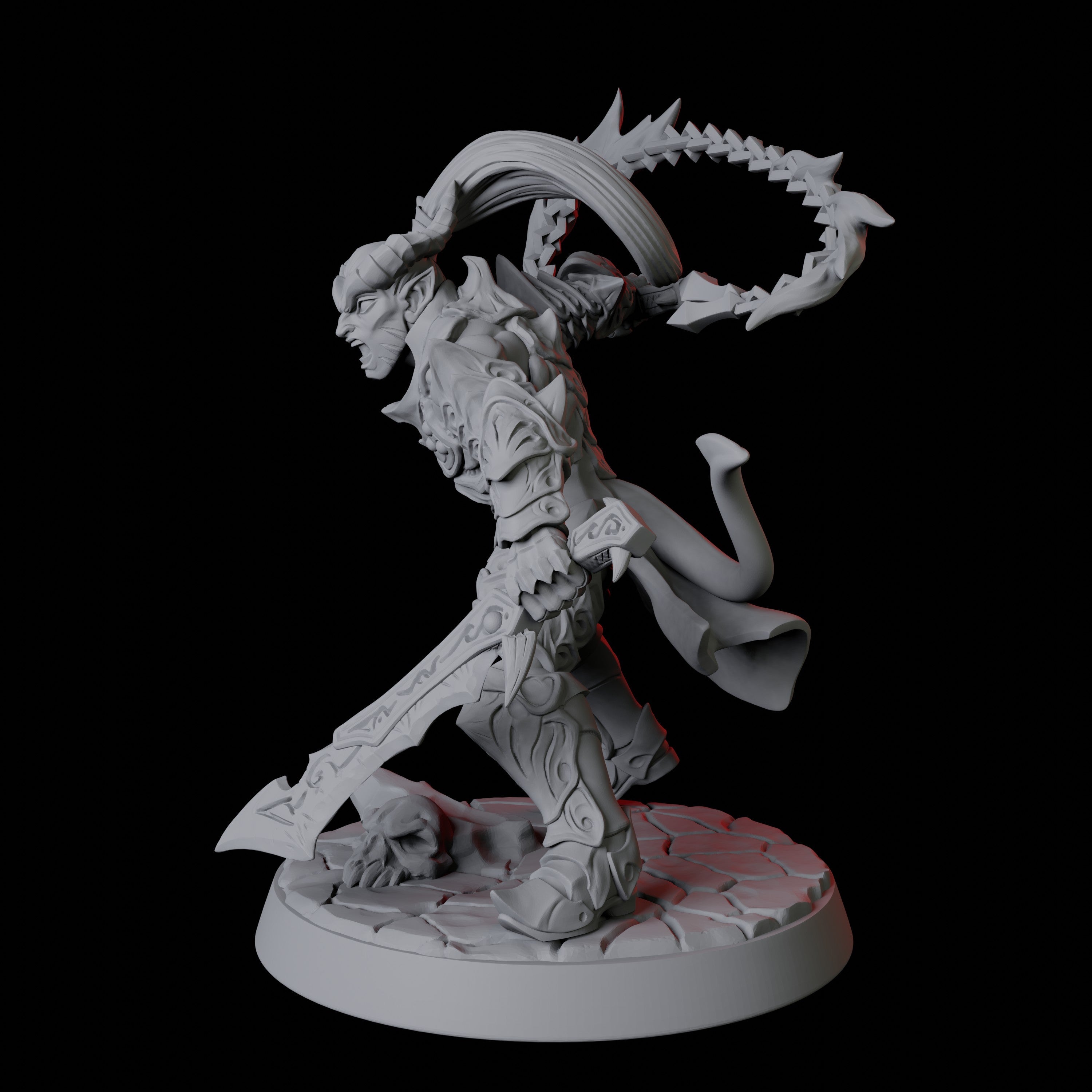 Devil Soldier B Miniature for Dungeons and Dragons