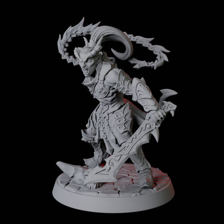 Devil Soldier B Miniature for Dungeons and Dragons, Pathfinder or other TTRPGs