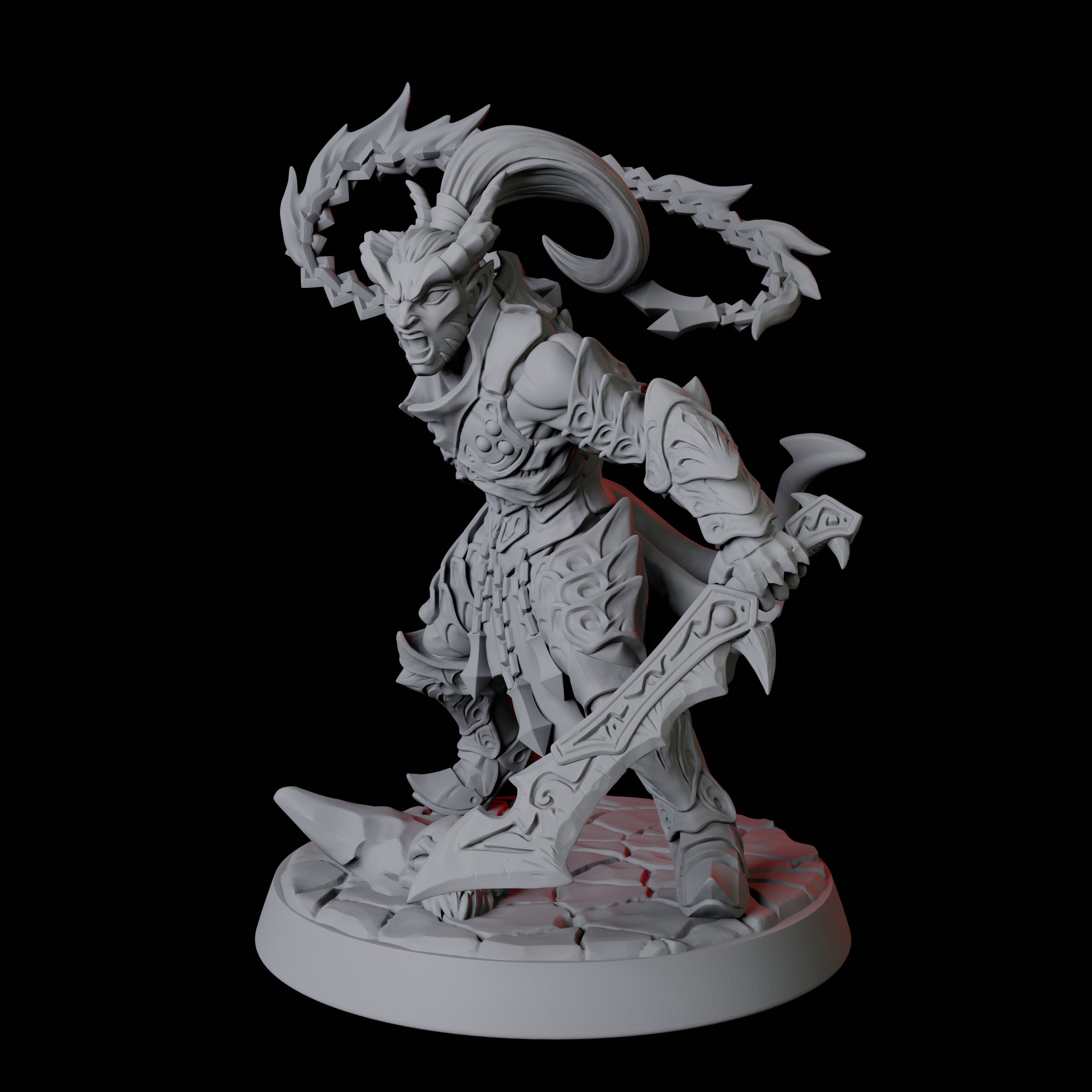 Devil Soldier B Miniature for Dungeons and Dragons