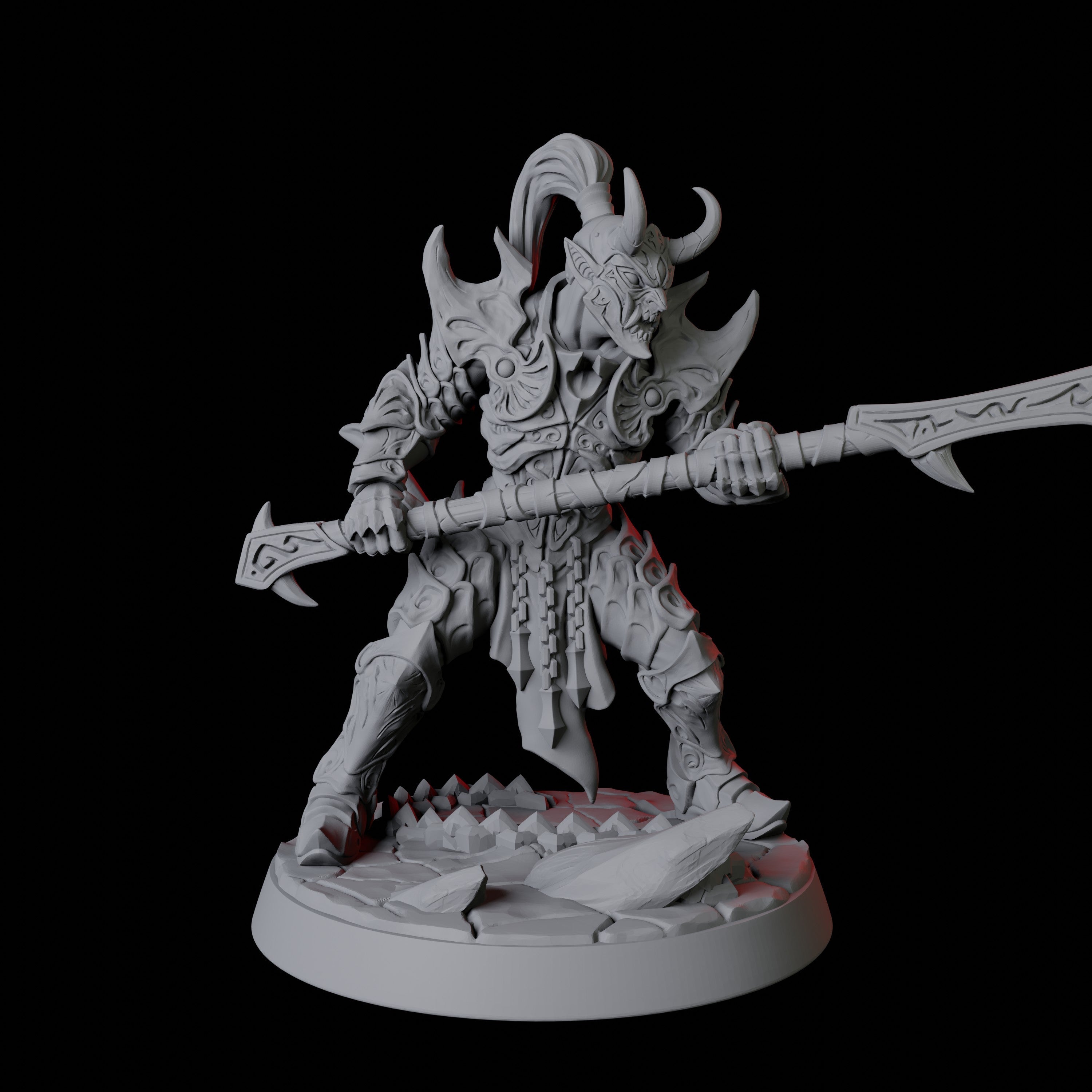 Devil Soldier C Miniature for Dungeons and Dragons