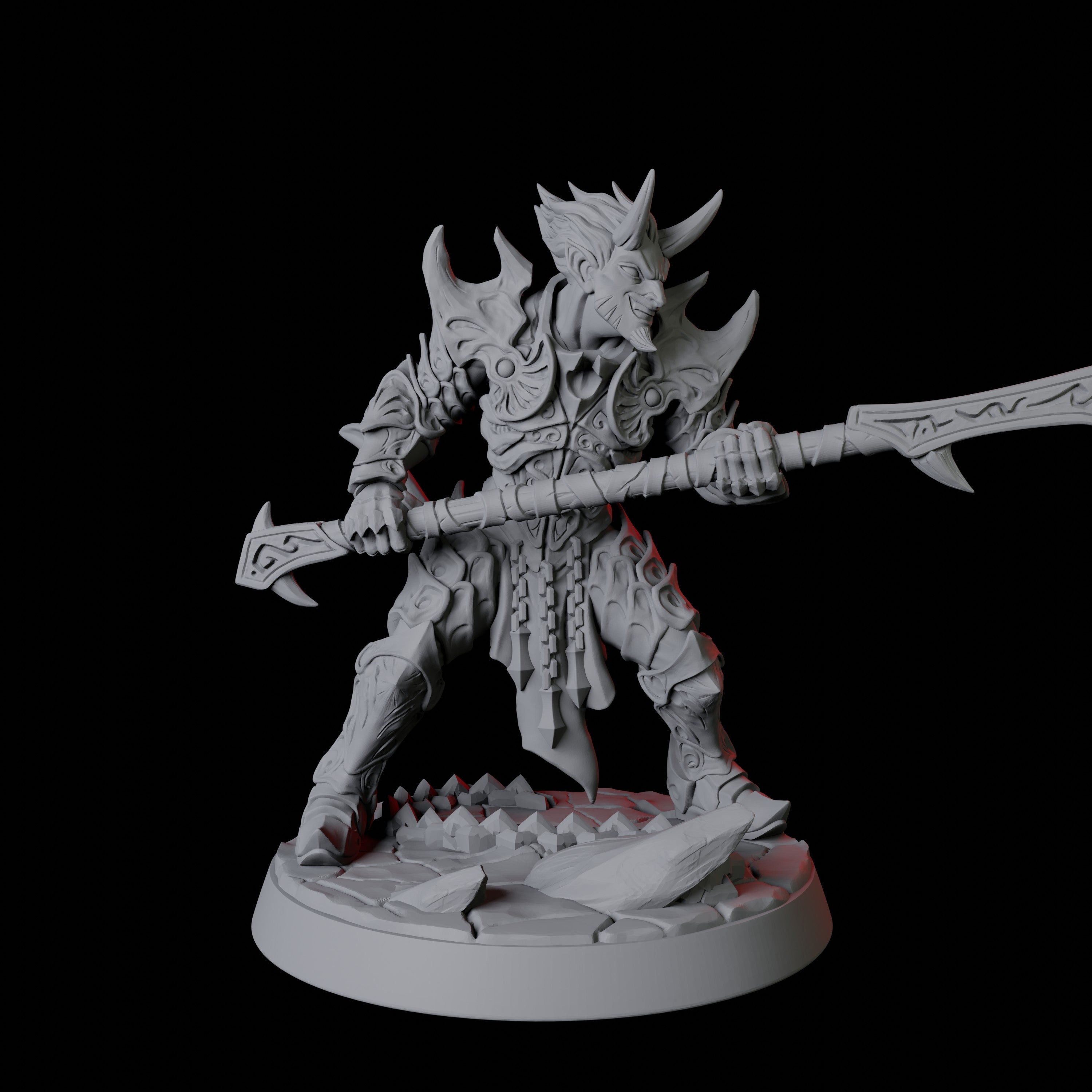 Devil Soldier C Miniature for Dungeons and Dragons