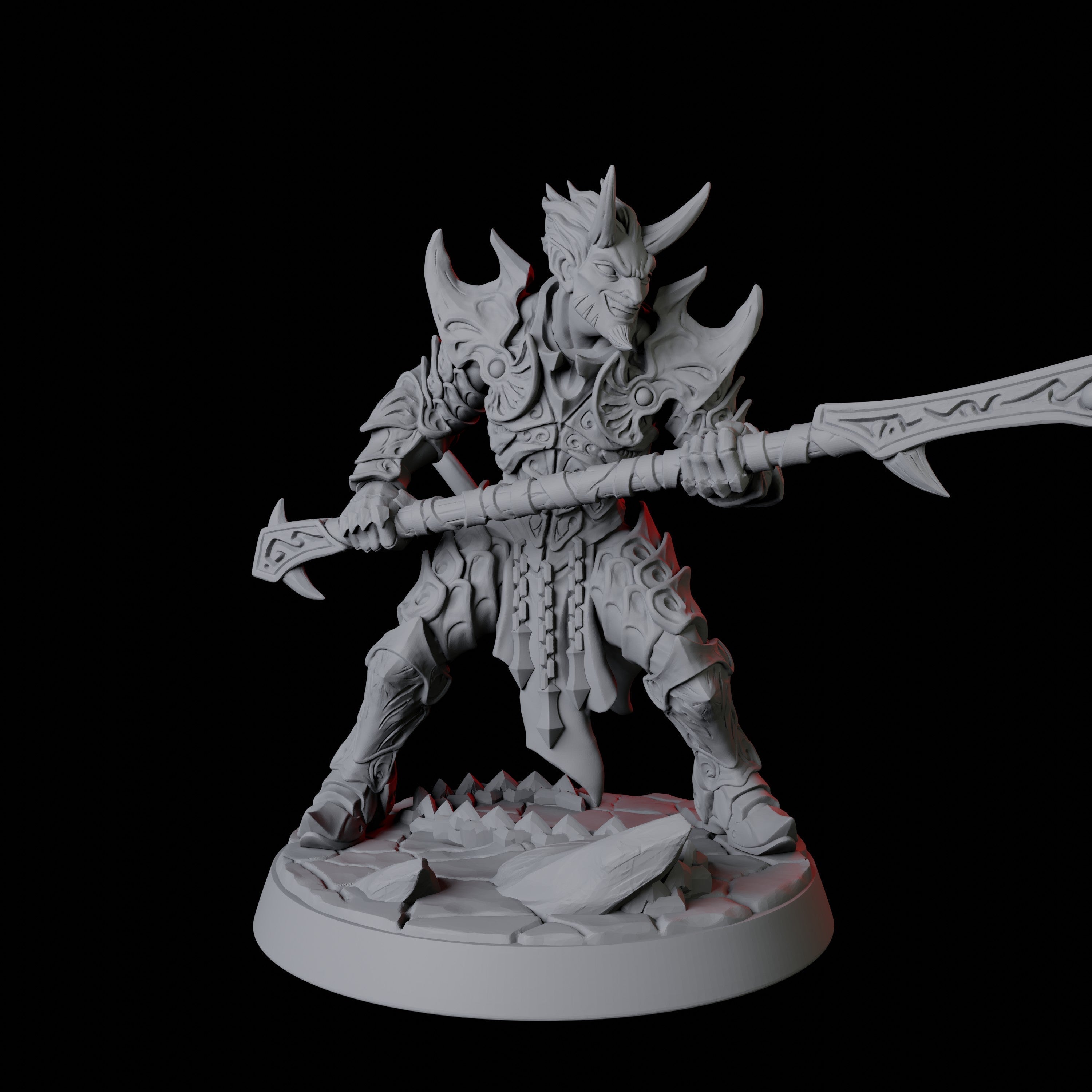 Devil Soldier C Miniature for Dungeons and Dragons