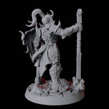 Devil Soldier D Miniature for Dungeons and Dragons, Pathfinder or other TTRPGs