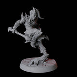 Devil Soldier E Miniature for Dungeons and Dragons, Pathfinder or other TTRPGs