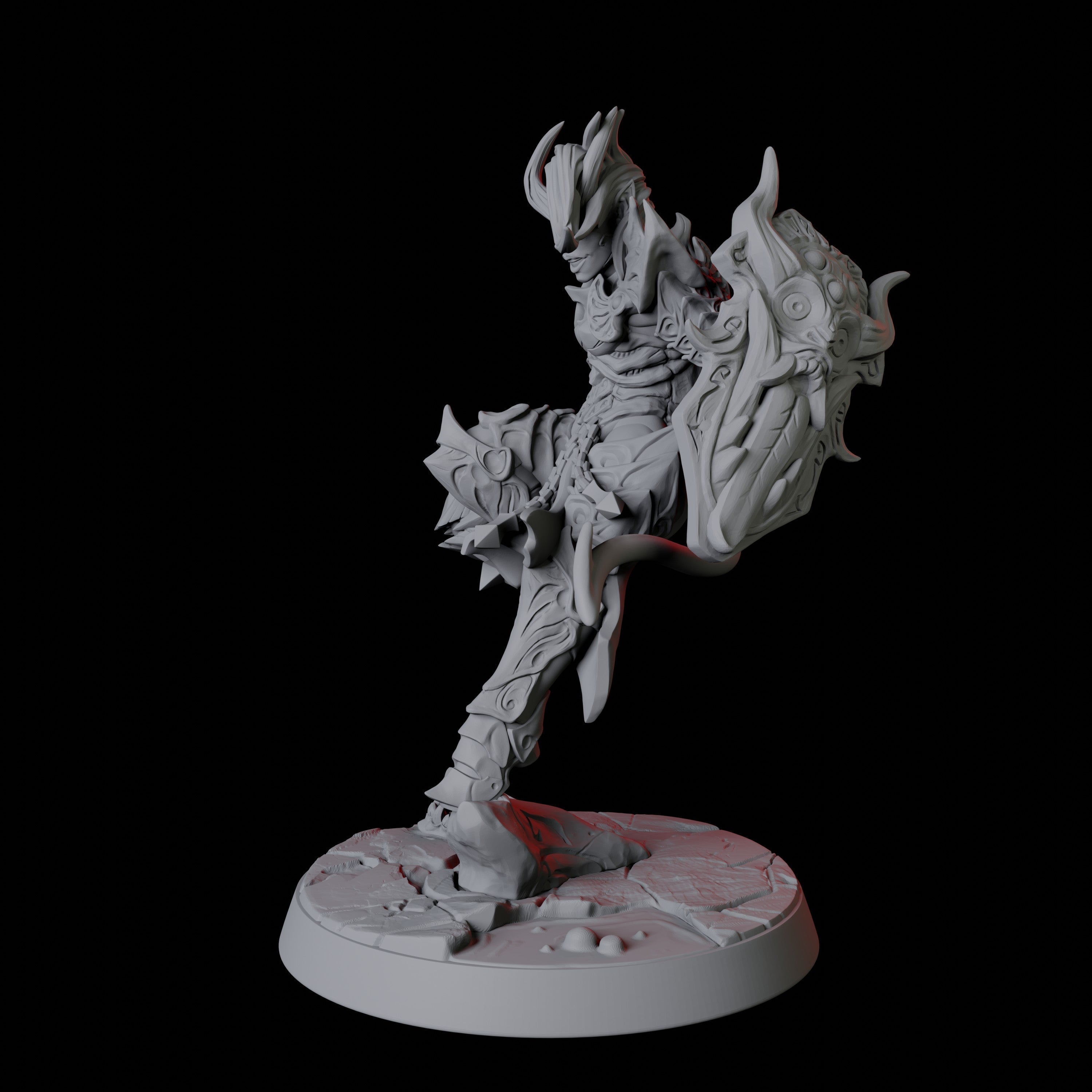 Devil Soldier E Miniature for Dungeons and Dragons