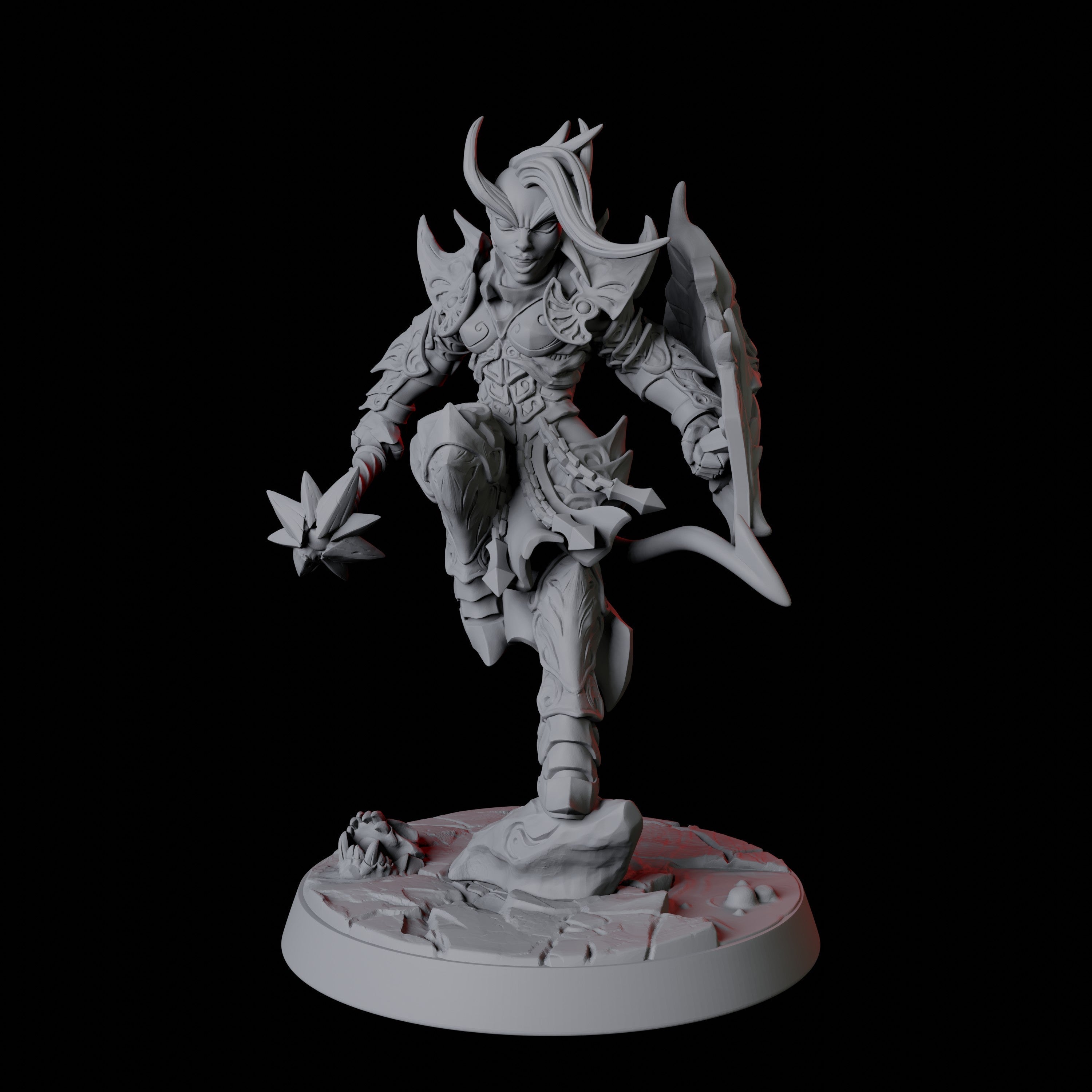 Devil Soldier E Miniature for Dungeons and Dragons