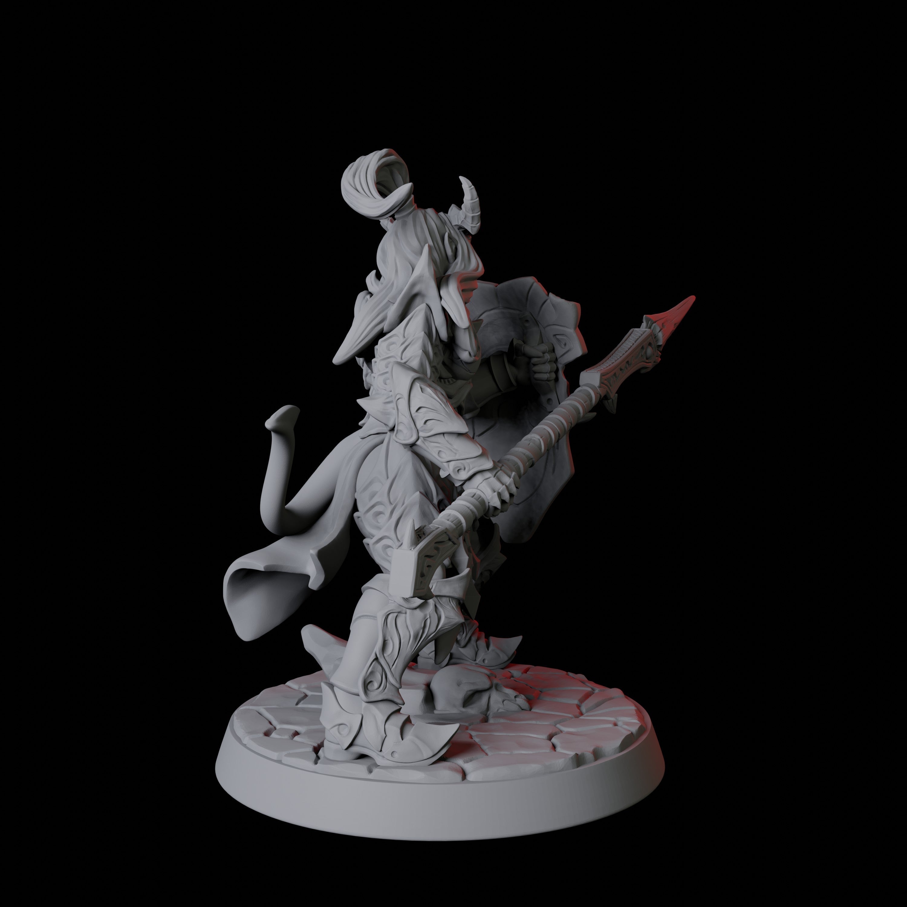 Devil Soldier F Miniature for Dungeons and Dragons