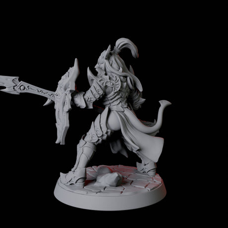 Devil Soldier F Miniature for Dungeons and Dragons, Pathfinder or other TTRPGs