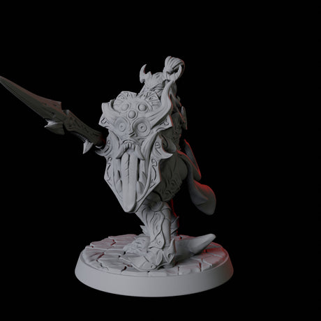 Devil Soldier F Miniature for Dungeons and Dragons, Pathfinder or other TTRPGs